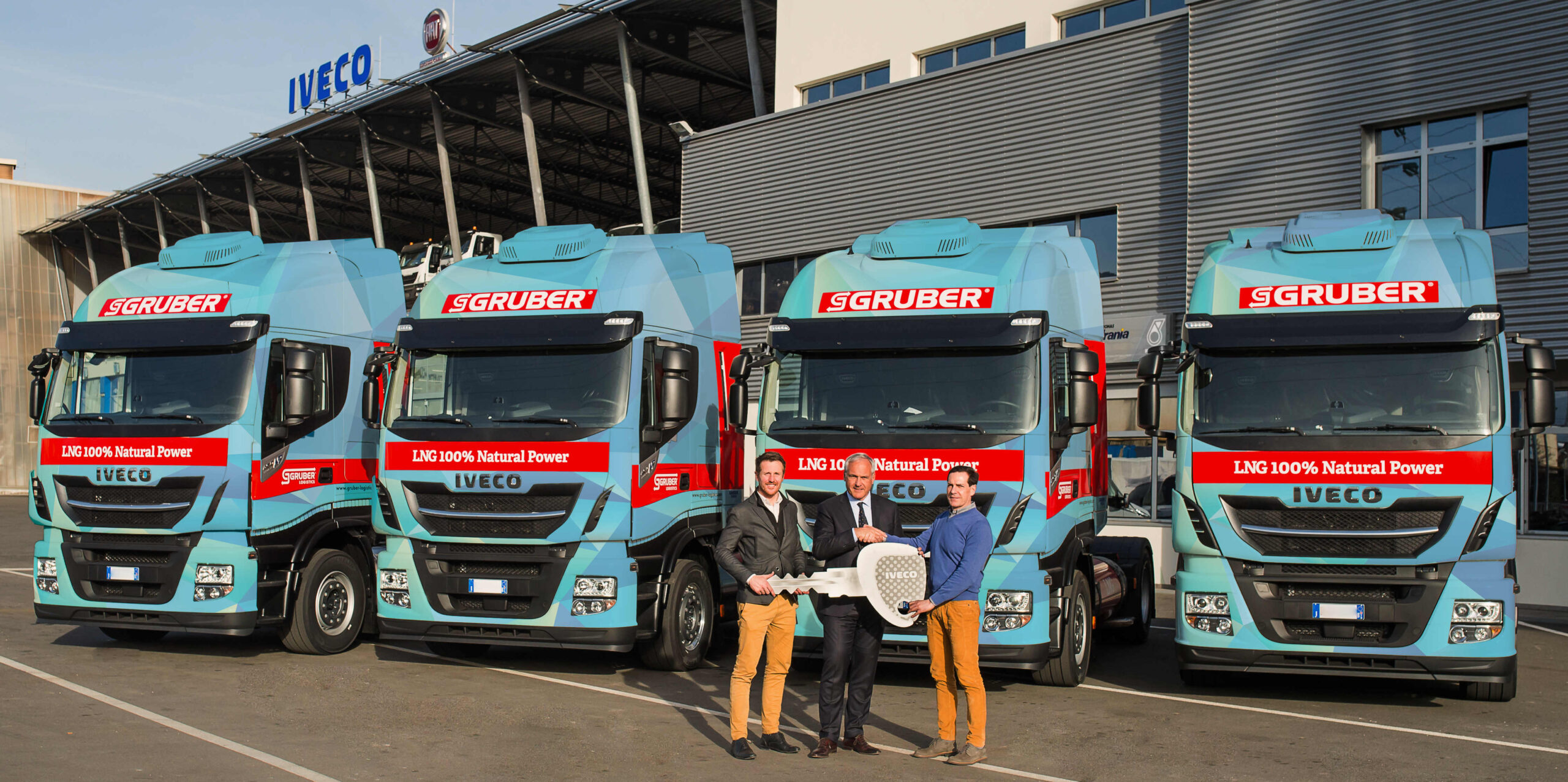 Iveco e Gruber Logistics insieme per una mobilità sostenibile