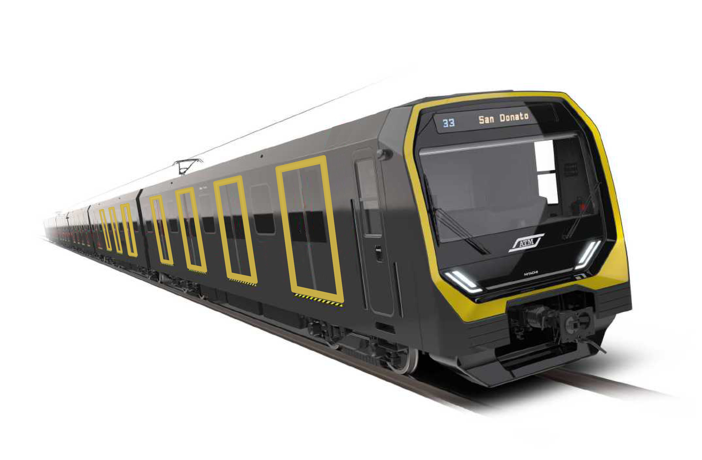 Atm: 46 nuovi treni Hitachi Rail per la metropolitana di Milano