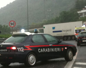 A4: tamponamenti a catena. In 3 su 5 camion sloveni