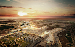 Nel 2018 inaugurazione del nuovo aeroporto di Istanbul