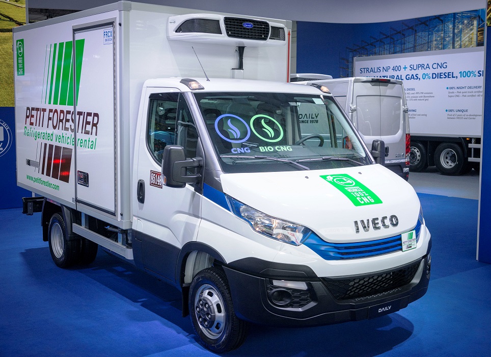 IIA 2018: Iveco e Petit Forestier presentano Daily Blue Power NP Hi-Matic con box frigorifero