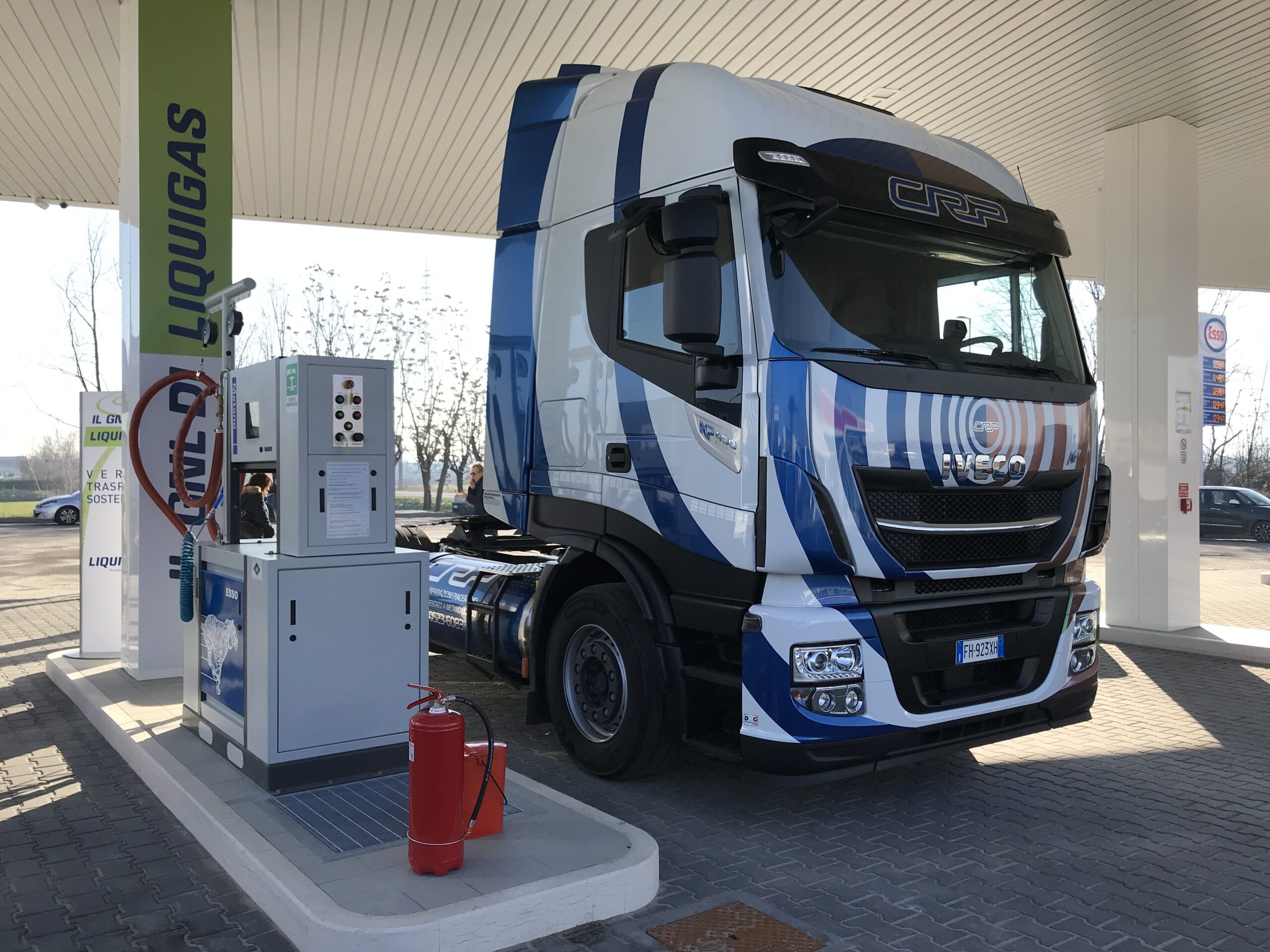 Autotrasporto sostenibile: inaugurata nel piacentino stazione di rifornimento a gas naturale liquefatto