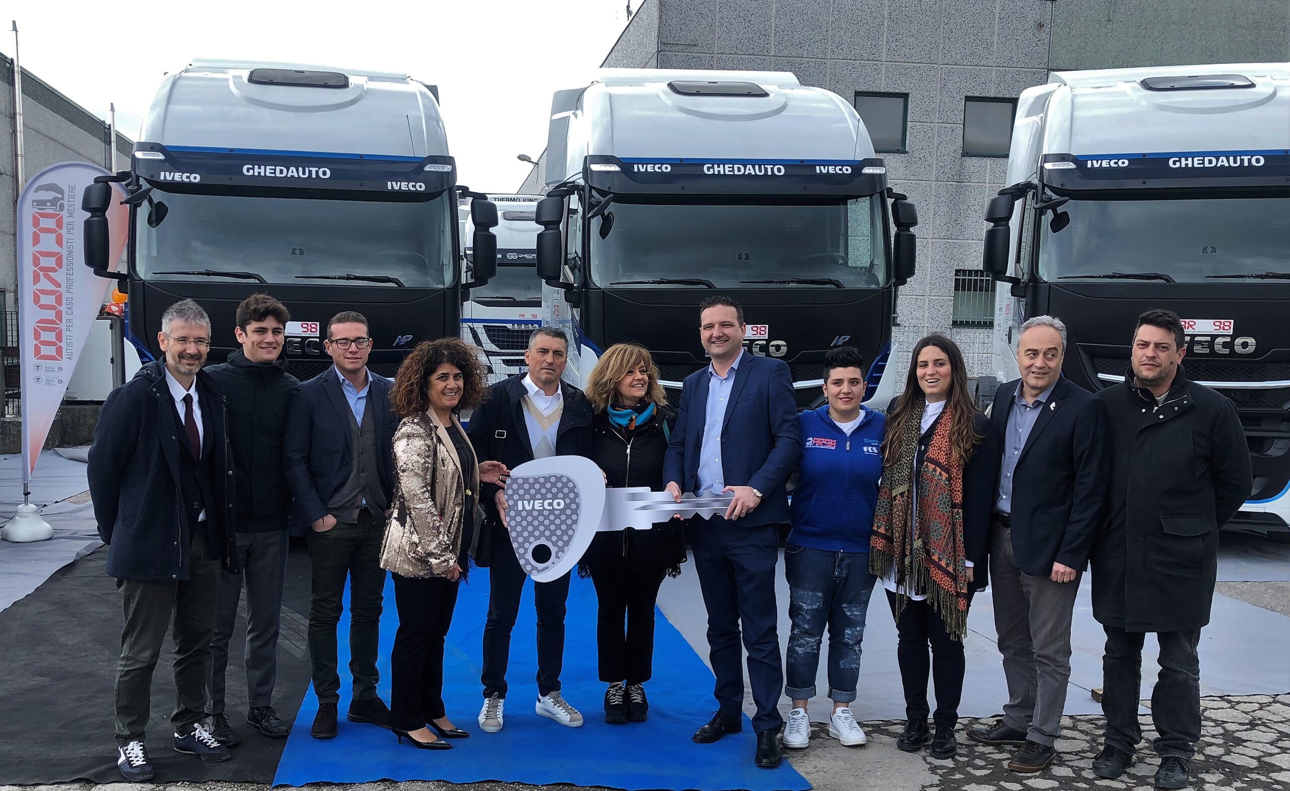 Sostenibilità, flotta più green per l’azienda Angelo Rattini con 6 Iveco Stralis NP 460 LNG