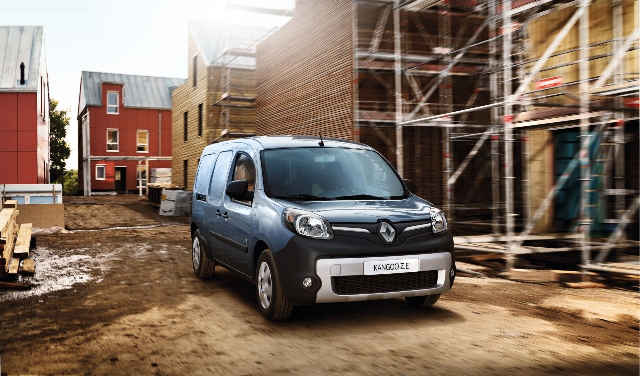 Nuovo Renault Kangoo zero emissioni: autonomia maggiorata del 50%