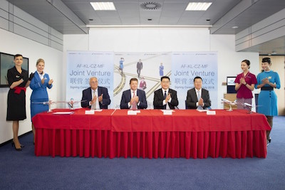 Air France-KLM: cresce il network Europa-Cina