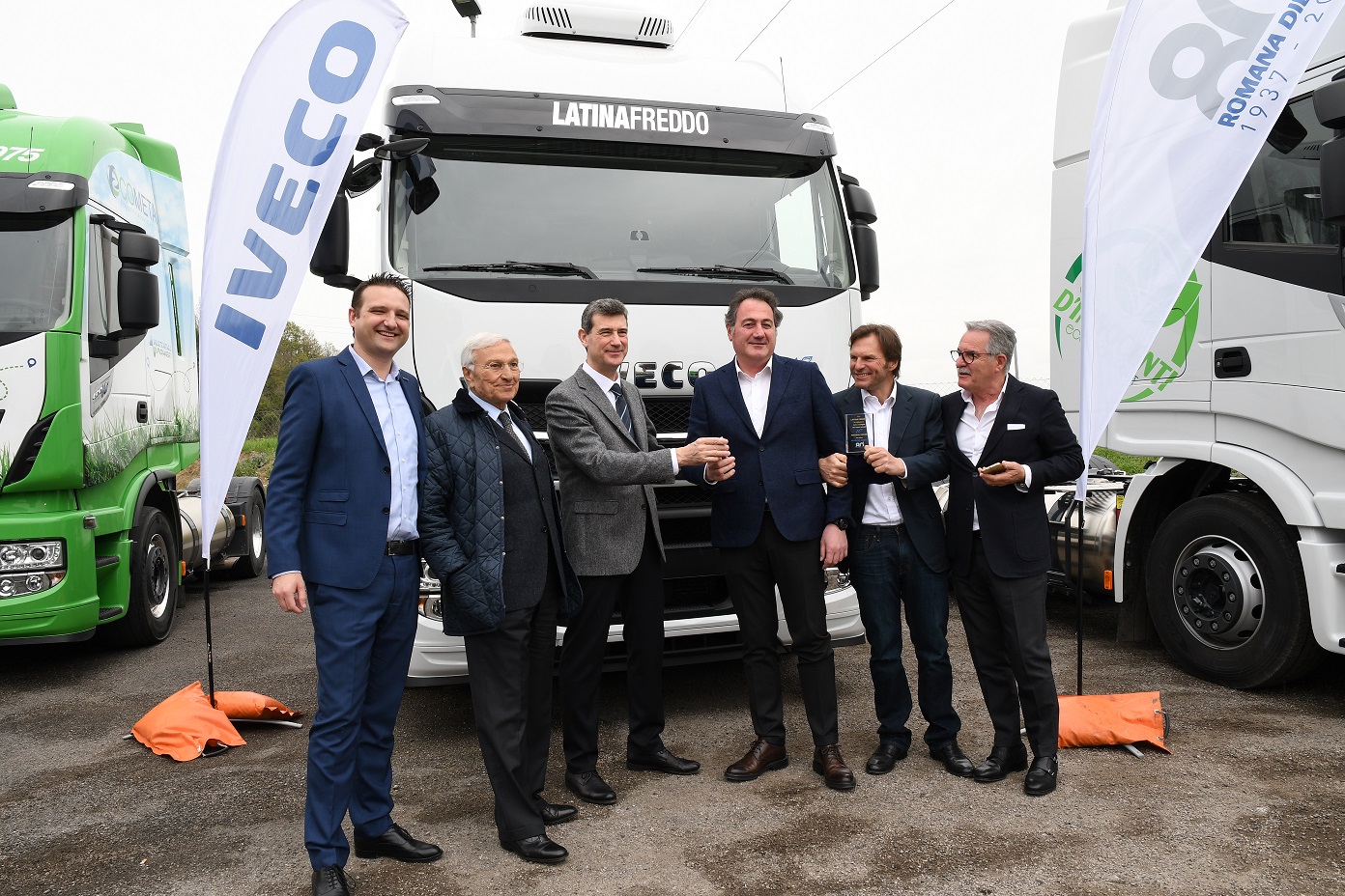 Camion: Iveco inaugura nella provincia di Roma la 20^ stazione LNG in Italia