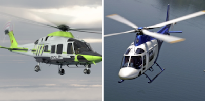Leonardo: elicotteri AW119Kx e AW169 per la Polizia di New York e la Polizia norvegese