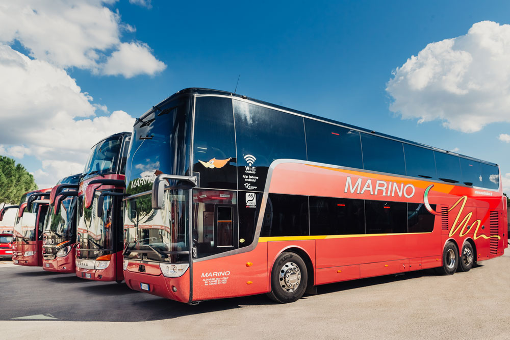 MarinoBus: dal 1° giugno disponibile PostoPiù, la tariffa agevolata per viaggiare in modalità premium