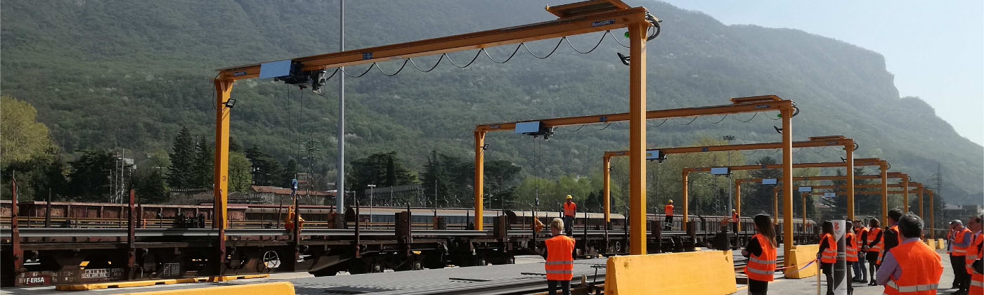 Lecco: Mercitalia Rail inaugura una piattaforma logistica per distribuzione di rotaie di grandi lunghezze