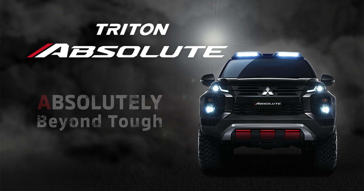 Mitsubishi Motors al Salone di Bangkok presenta l’iconico Triton Absolute