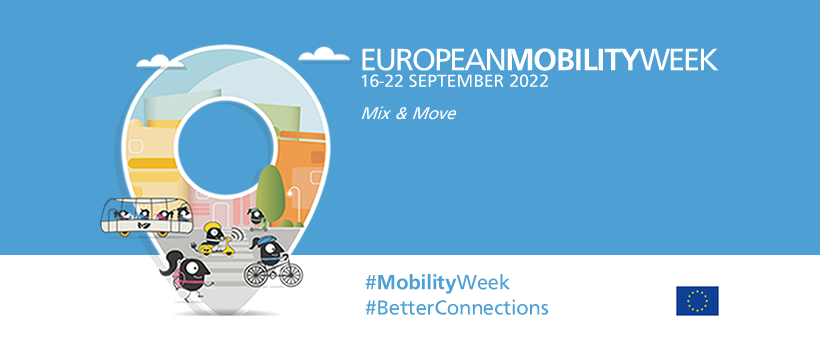 Più connessi più liberi: dal 16 al 22 settembre la Settimana Europea della Mobilità