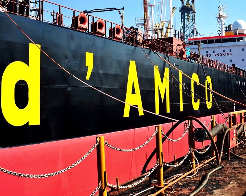 Shipping: d’Amico vende nave cisterna in lease back per 13 milioni di dollari