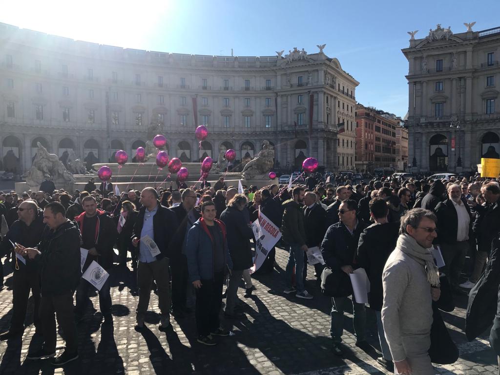 Ncc di nuovo in protesta a Roma mercoledì 12 dicembre