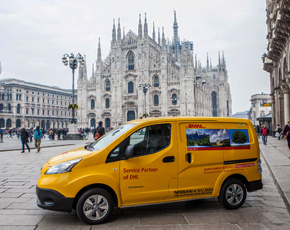 I gestori di flotte europei scelgono la mobilità elettrica con Nissan e-NV200 e LEAF