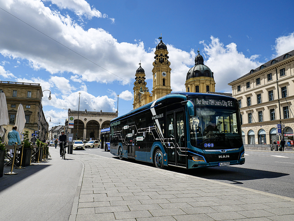 Trasporto urbano sostenibile: ordinati più di 700 autobus elettrici MAN