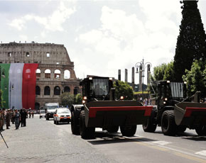 New Holland alla sfilata del 2 giugno