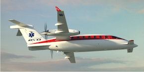 Piaggio Aerospace: presentato l’Avanti EVO per aero-ambulanze