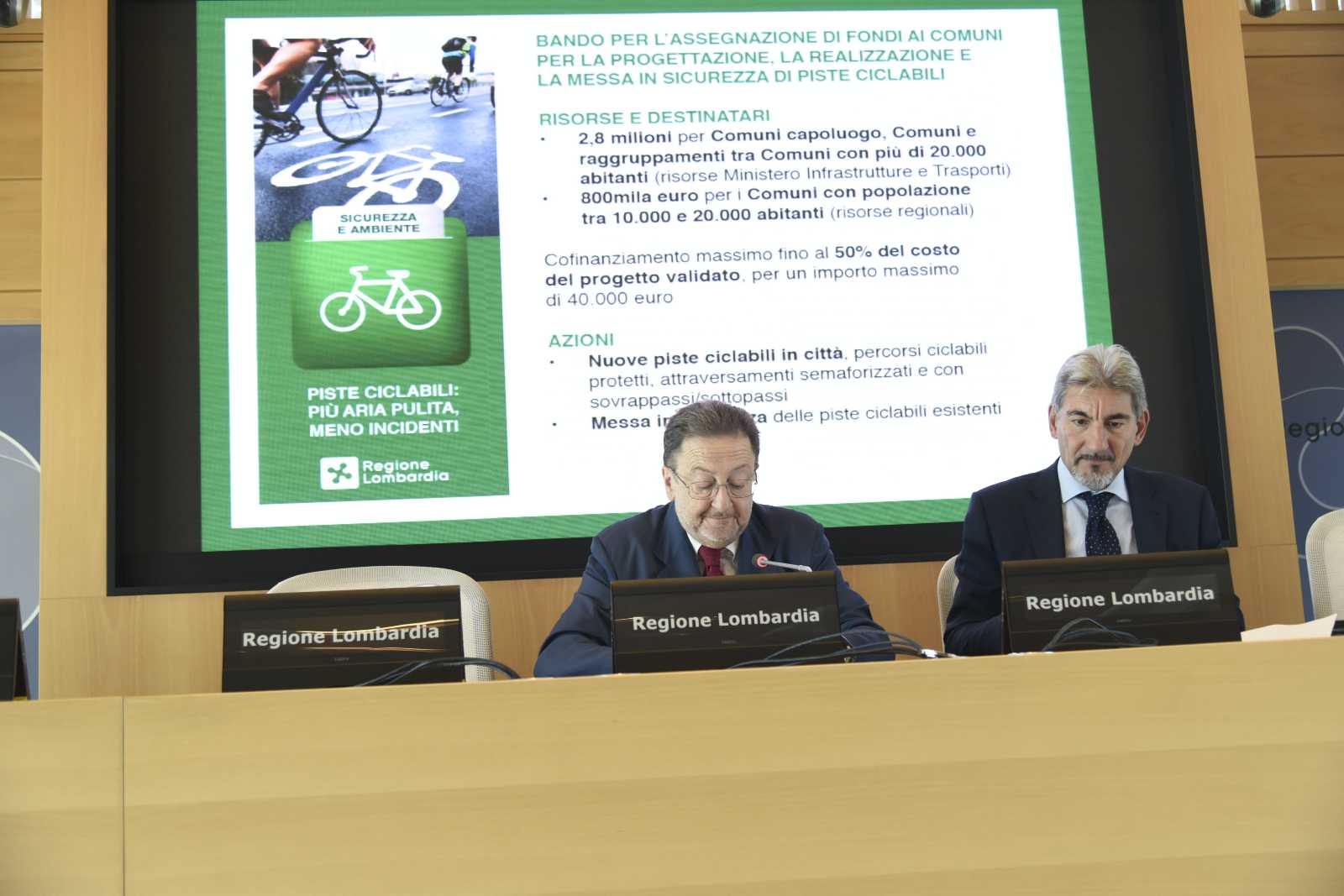 Regione Lombardia, 3,6 milioni di euro per il miglioramento e la messa in sicurezza delle piste ciclabili