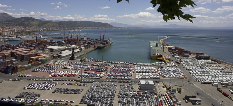 Porto di Salerno: continua a luglio la contrazione del traffico merci