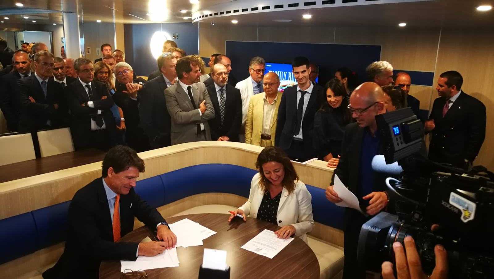 Intermodalità Spagna-Grecia: firmato il protocollo d’intesa tra i porti di Civitavecchia e Barcellona