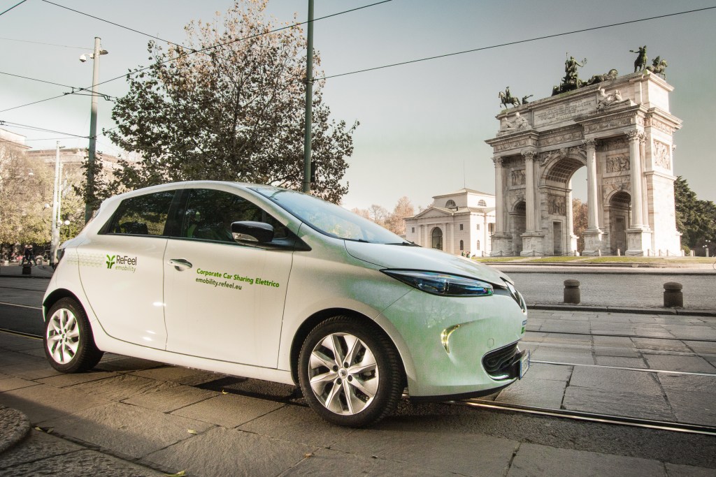 Milano: car sharing, il Comune affida a ReFeel eMobility la gestione della prima stazione elettrica