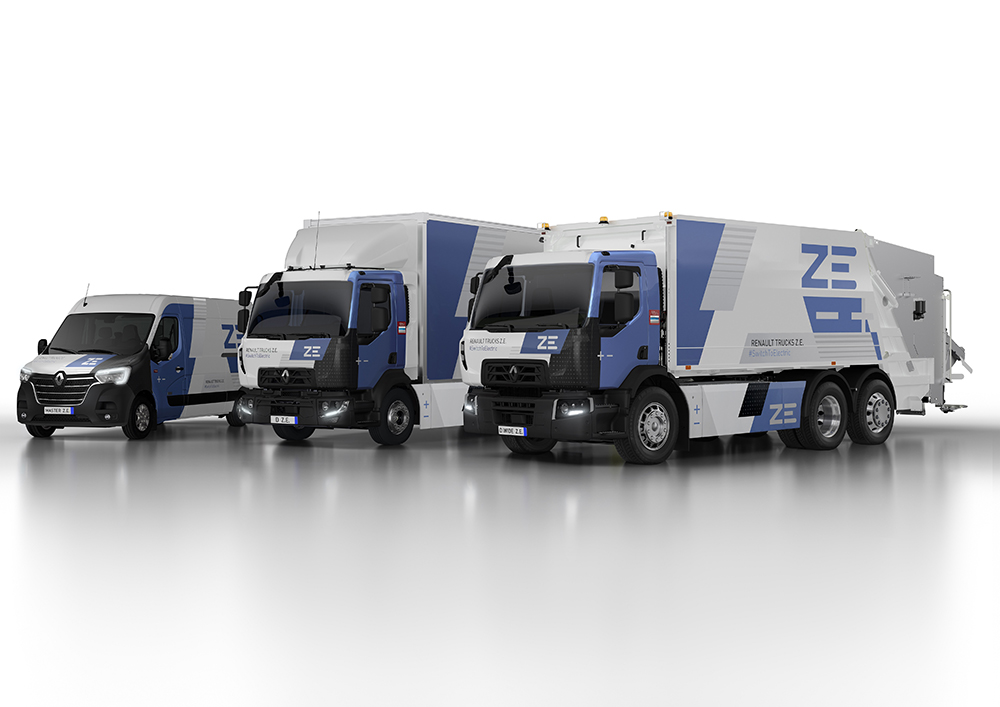 Transizione energetica: cresce la gamma 100% elettrica di Renault Trucks