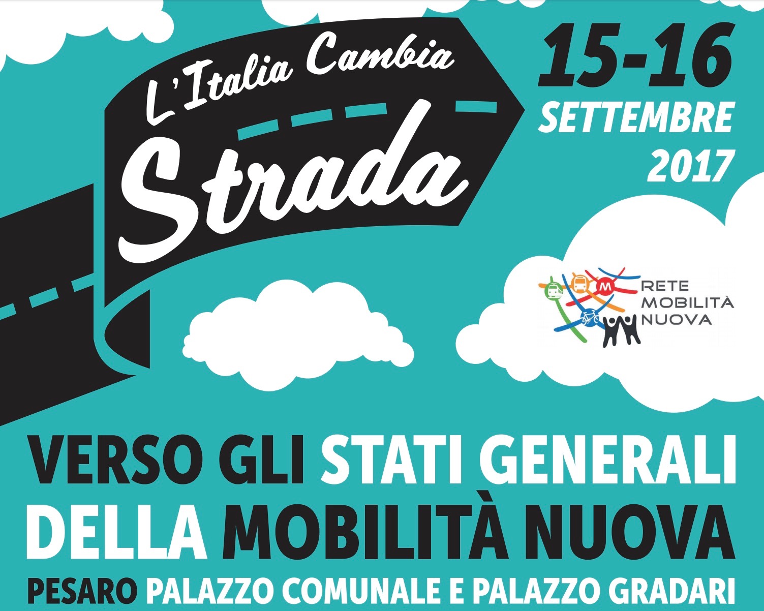 Sostenibilità: a Pesaro il 15 e 16 settembre summit di Rete Mobilità Nuova