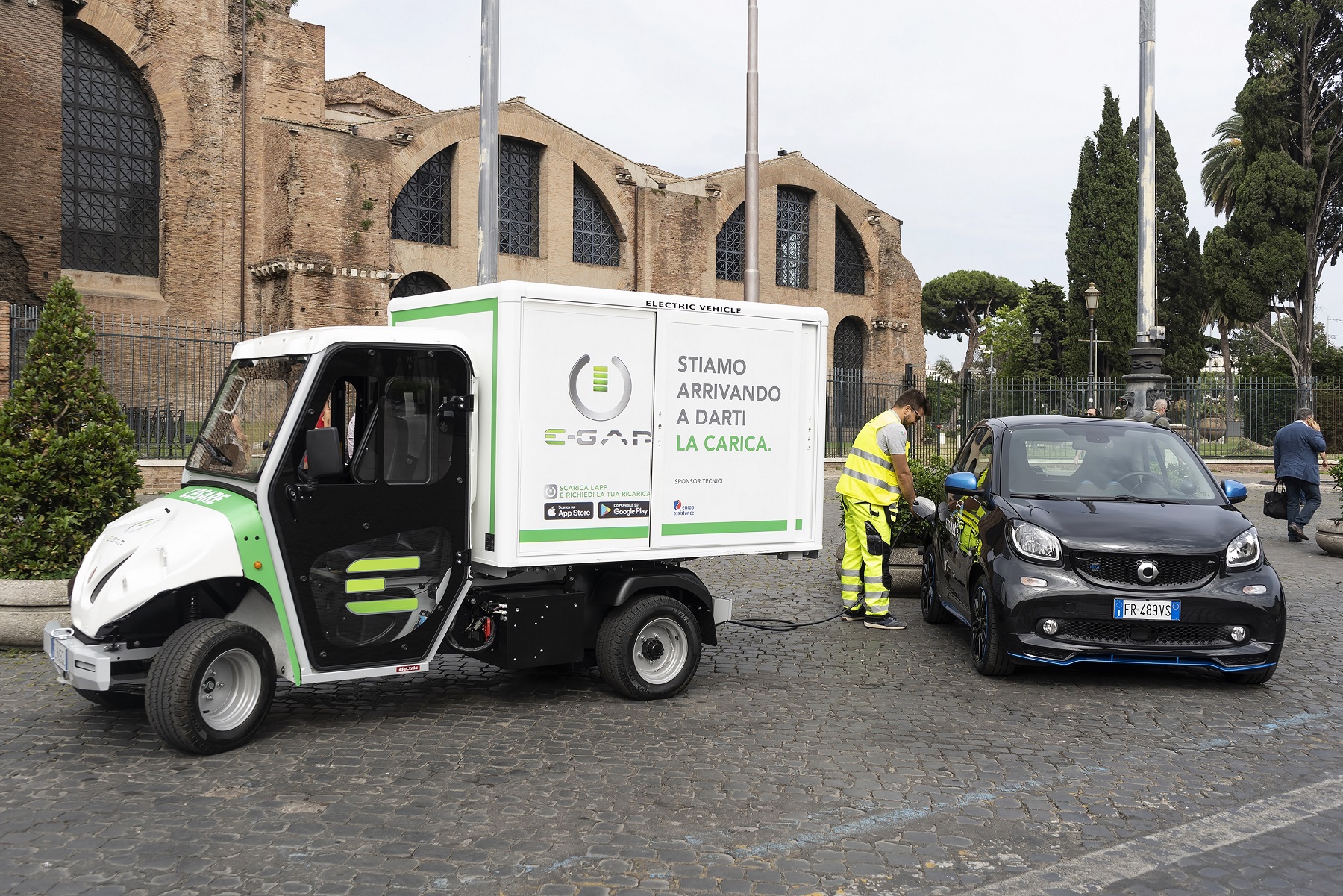 Europ Assistance e E-GAP lanciano un servizio di ricarica in mobilità per veicoli ibridi e elettrici
