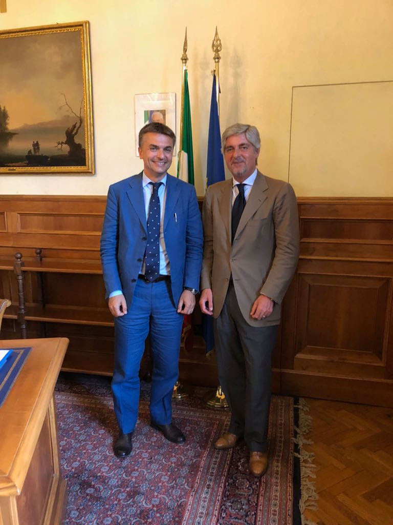 Rixi incontra Mattioli per individuare azioni di rafforzamento del sistema marittimo italiano
