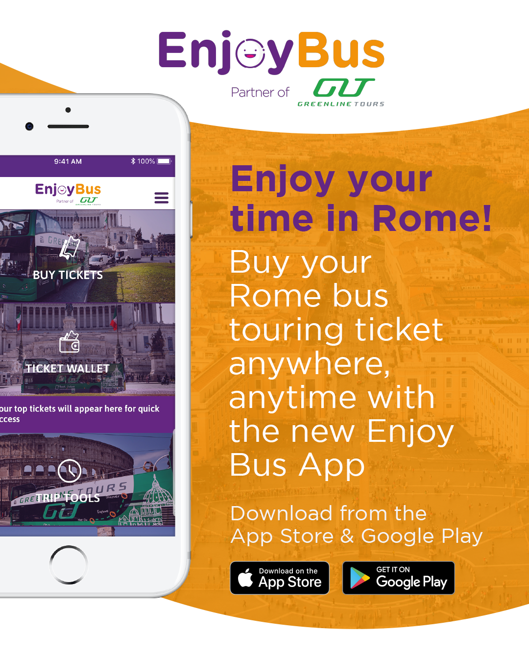Roma, Bus Turistici: arriva il servizio di mobile ticketing