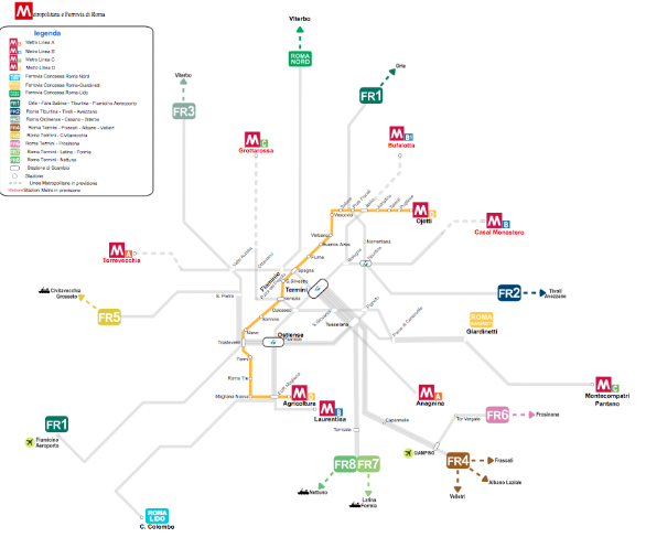 Roma: lavori metro A, ecco il calendario delle prossime chiusure