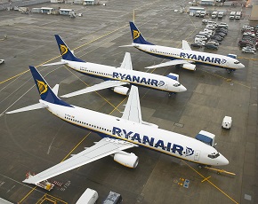 Ryanair: l’operativo invernale 22/23 sarà il più grande di sempre per l’Italia