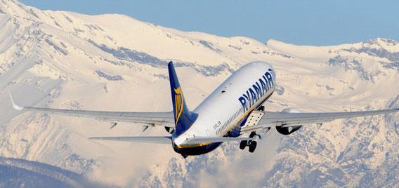 Ryanair: in estate nuovi voli da Pescara