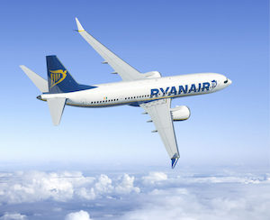 Ryanair ordina 25 Boeing 737 MAX 8