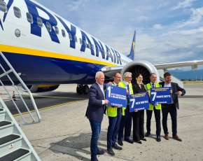 Ryanair presenta l’operativo estivo su Bergamo: oltre 100 rotte e in arrivo il nuovo 737-8200 Gamechanger