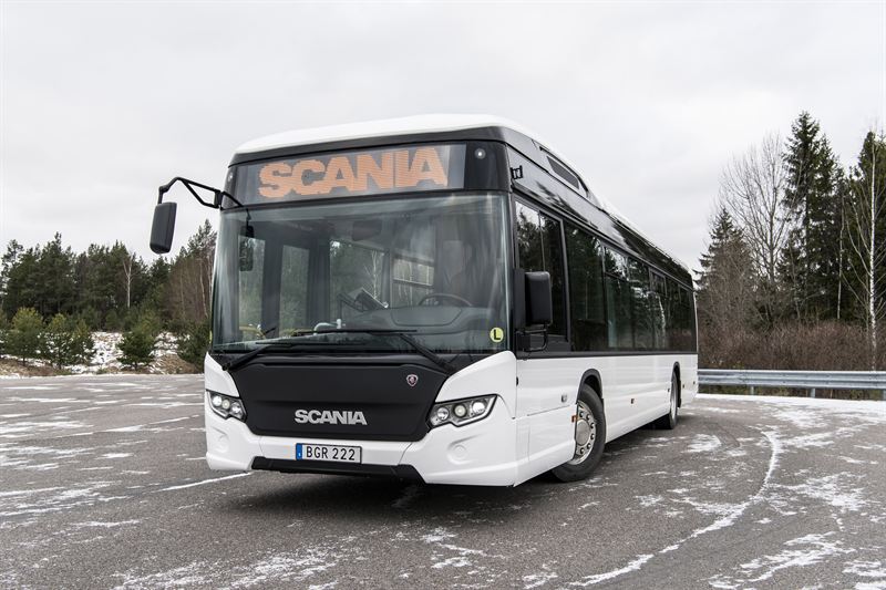 Scania testa in Svezia autobus elettrici a batteria