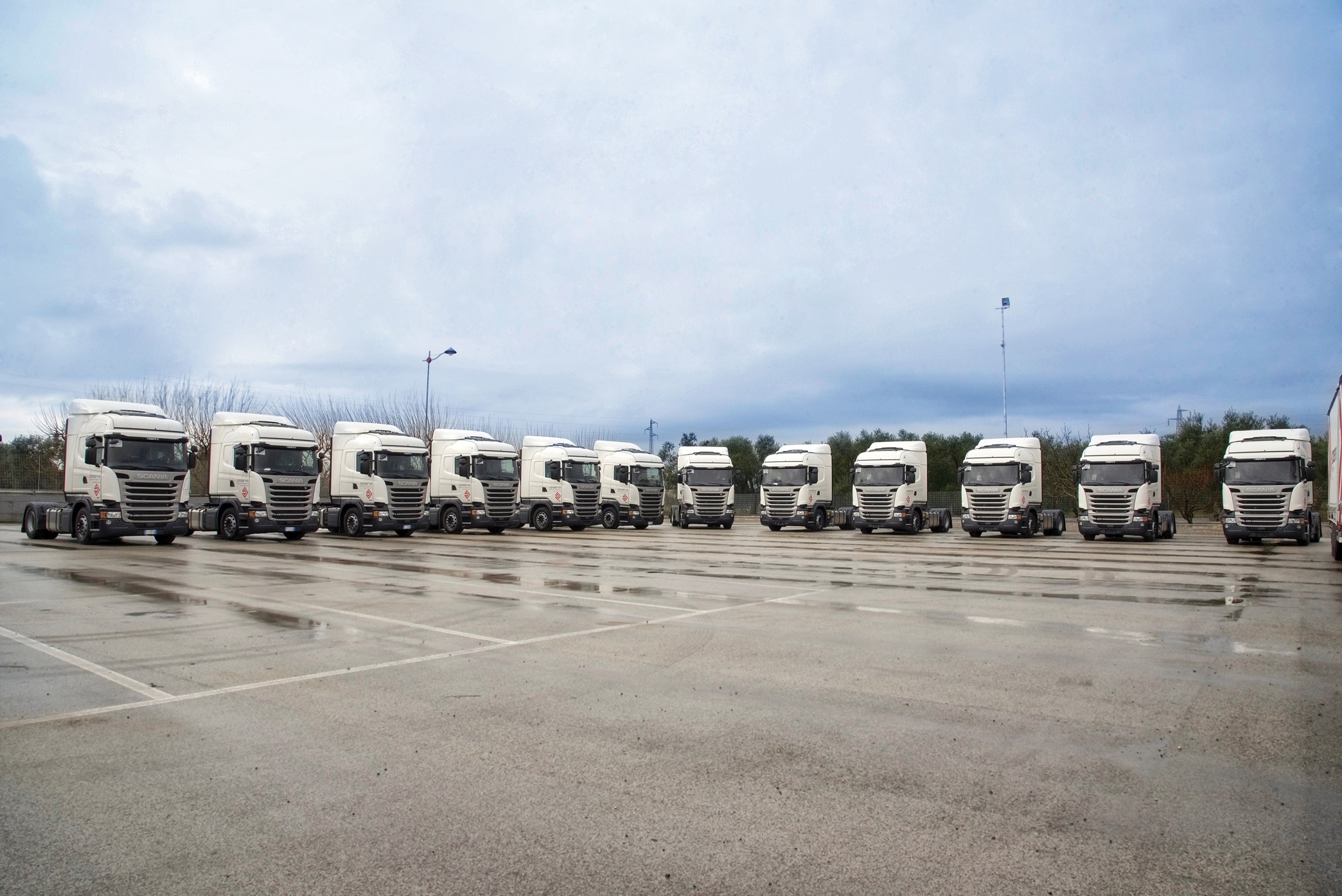 Scania consegna 25 veicoli all’azienda di trasporti pugliese Conserva