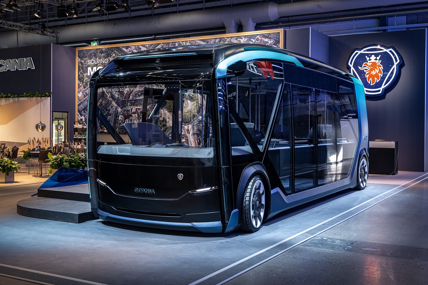 Scania presenta NXT, il veicolo elettrico a guida autonoma per il trasporto urbano di merci e persone