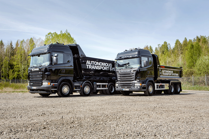 Scania: collaudato un sistema di trasporto autonomo