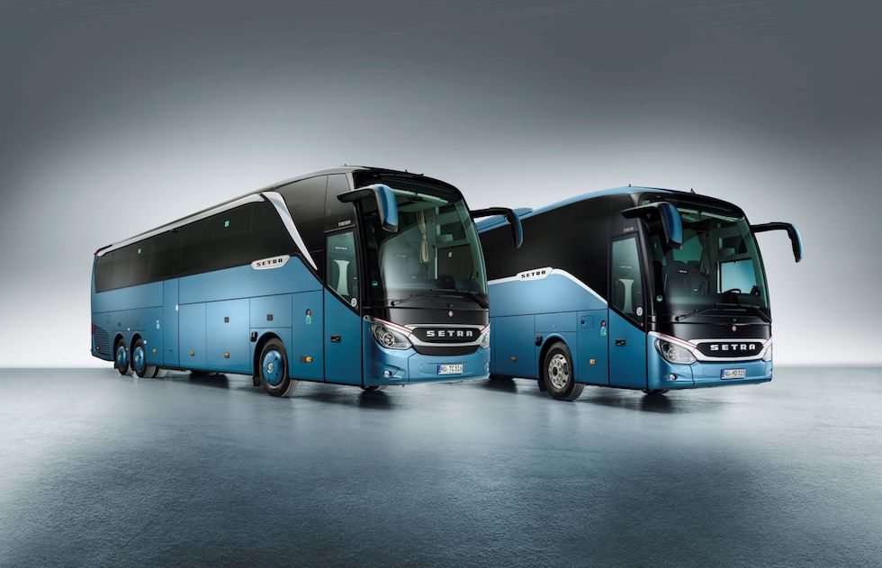 A IBE i nuovi Setra TopClass e ComfortClass 500