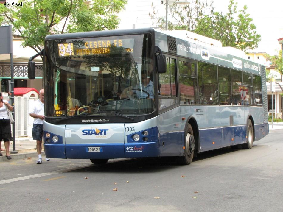 Start Romagna: biglietto del bus acquistabile con credito telefonico