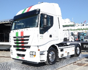 Iveco al weekend del camionista con Ecostralis e Trakker