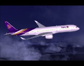 Thai Airways: l’A350 XWB ha completato il primo volo