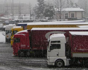 Emergenza neve: Coldiretti, a rischio la consegna di 50mila tonnellate di prodotti