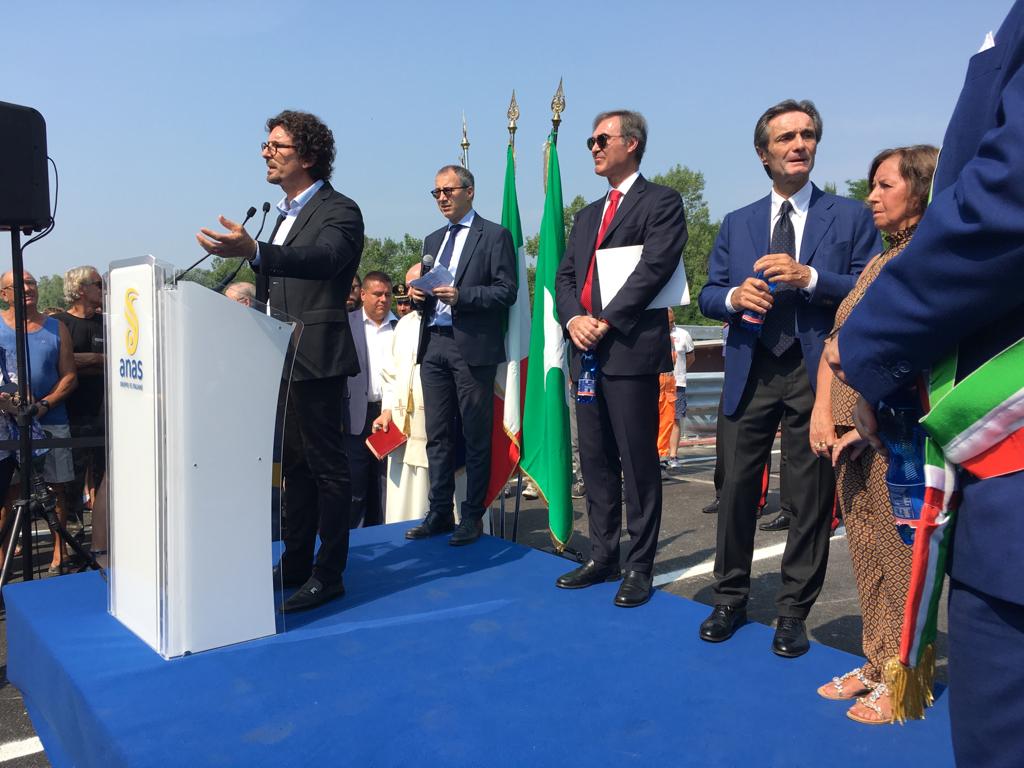Lombardia: inaugurato il nuovo ponte di Annone Brianza. Era crollato nel 2016
