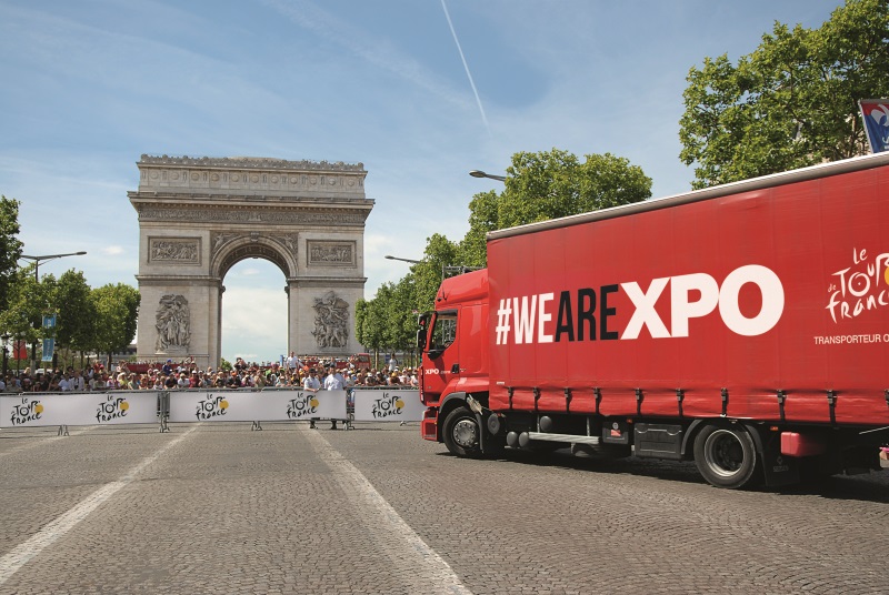XPO Logistics è il trasportatore ufficiale del Tour de France