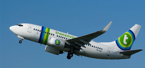 Transavia: tre nuove rotte dall’Italia nel 2018
