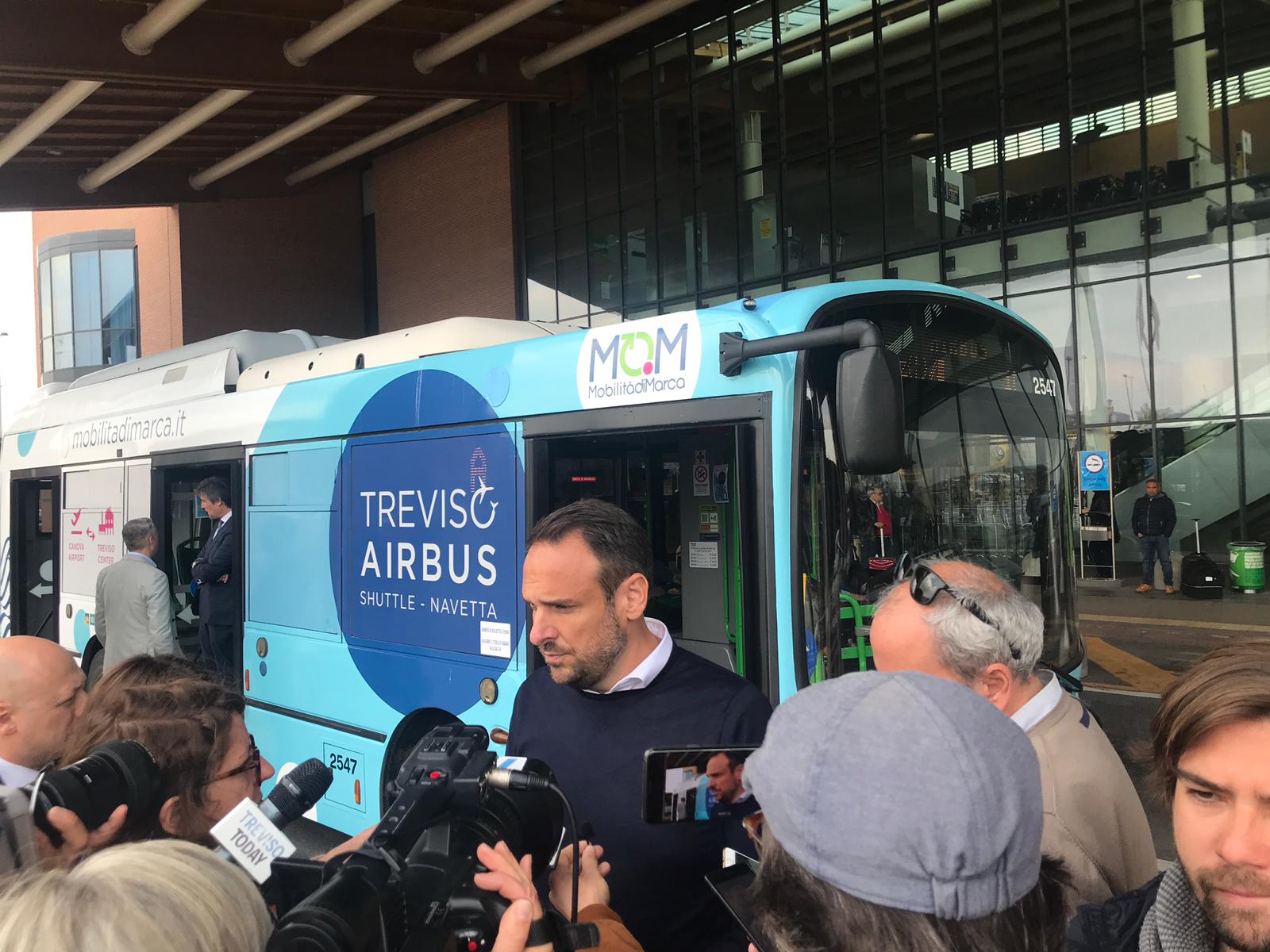 Treviso Airbus: arriva lo shuttle Treviso centro-aeroporto Canova