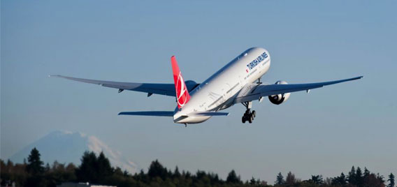 Turkish Airlines: traffico in crescita a gennaio