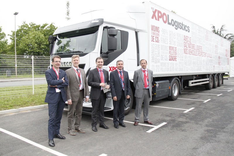 XPO Logistics: flotta di camion GNL in Francia per il nuovo sito di Bondoufle